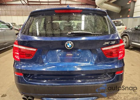 2013 BMW X3 xDrive28I z USA, uszkodzony, nr VIN 5UXWX9C59D0A23186